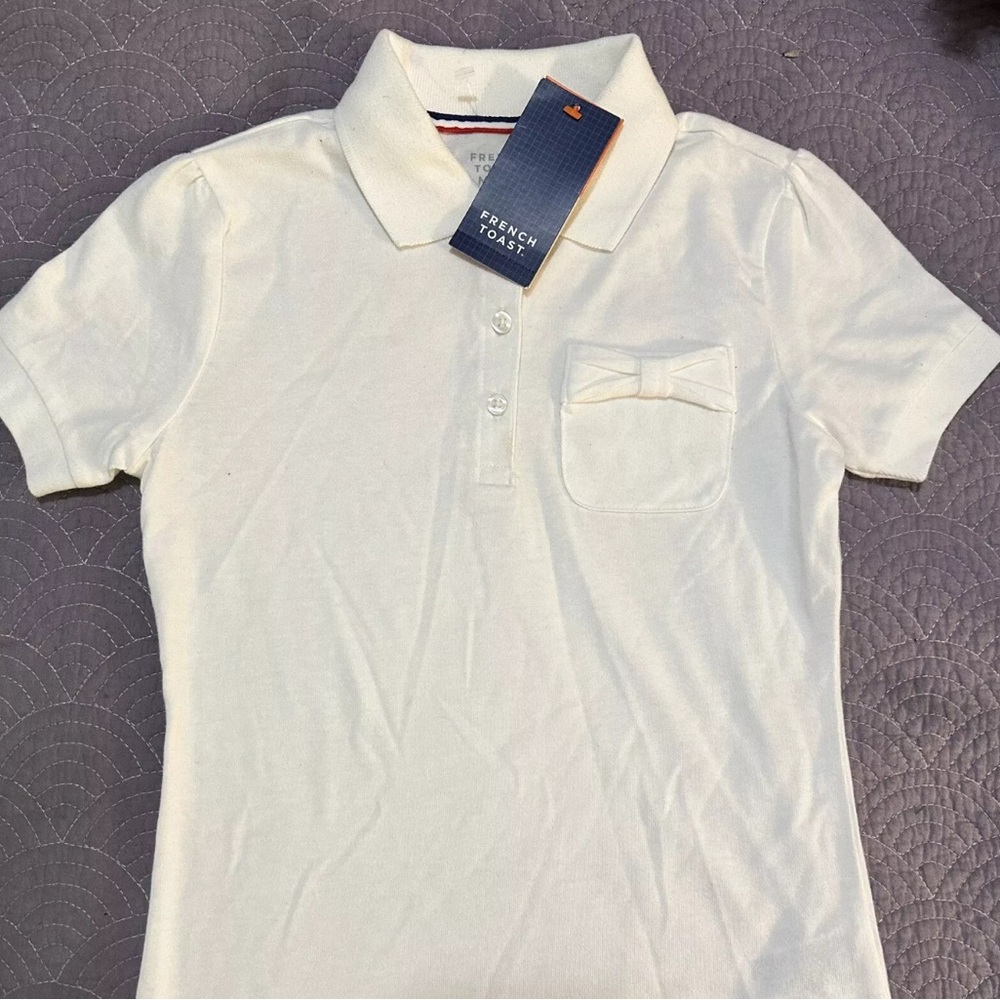 This French Toast girls uniform shirt is perfect for any girl who loves fashion